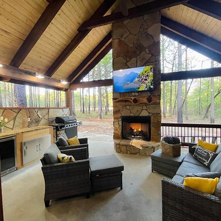 Wolf Creek Luxury Cabin Broken Bow Exterior foto