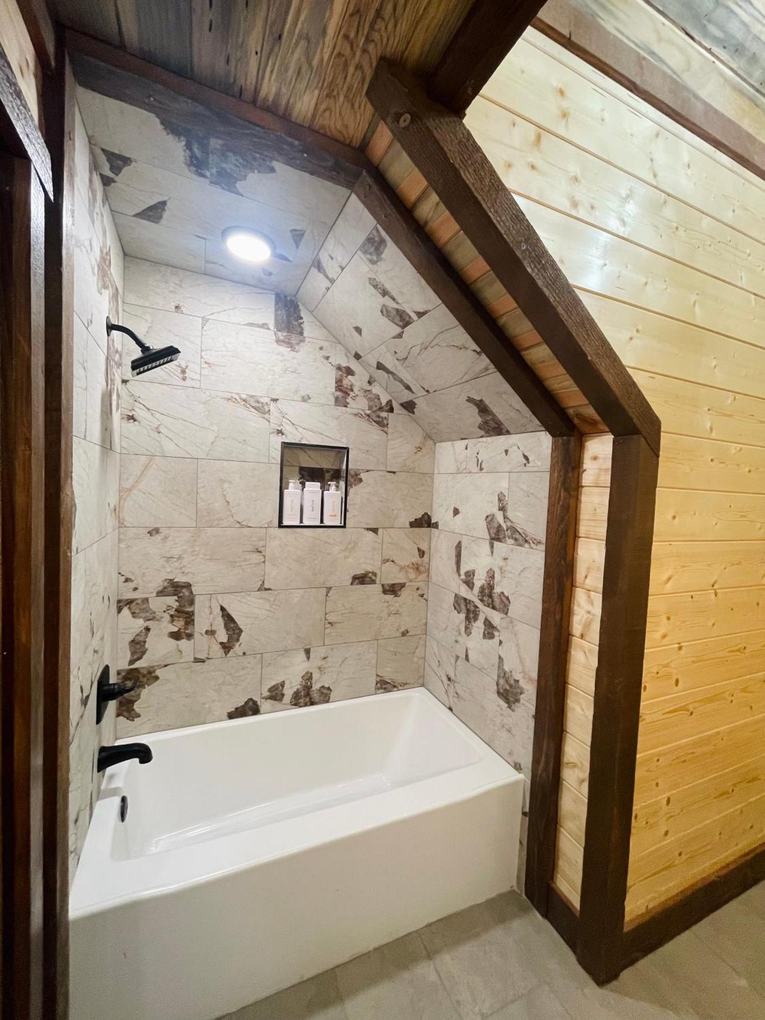 Wolf Creek Luxury Cabin Broken Bow Exterior foto